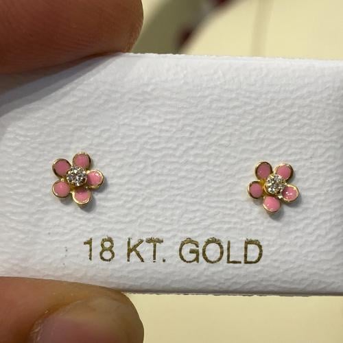 حلق اطفال طبي عيار 18 وزن 0.1