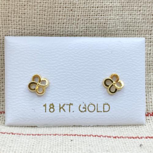 حلق اطفال طبي ذهب عيار 18 وزن 0.1