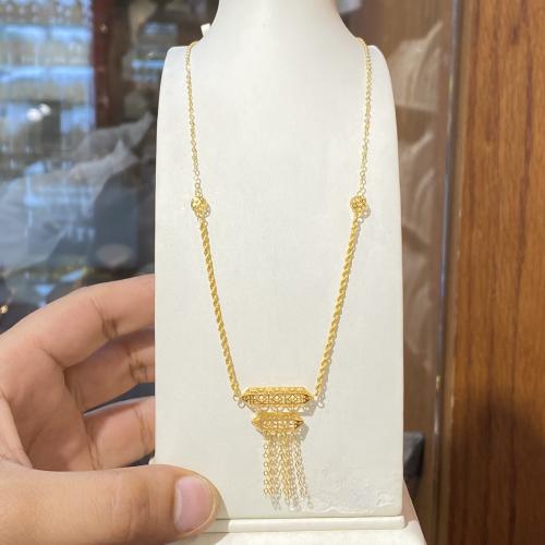 عقد ذهب عيار 21 وزن 2.95