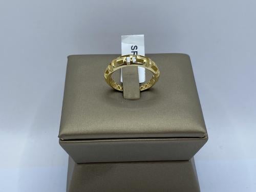 خاتم ذهب عيار 18 وزن 2.17