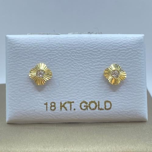 حلق اطفال طبي ذهب عيار 18 وزن 0.10