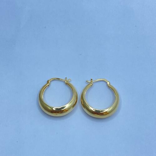 حلق ذهب عيار 18 وزن 3.11