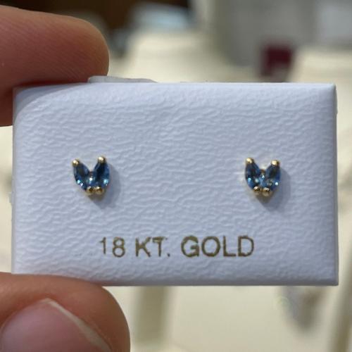 حلق اطفال طبي ذهب عيار 18 وزن 0.10