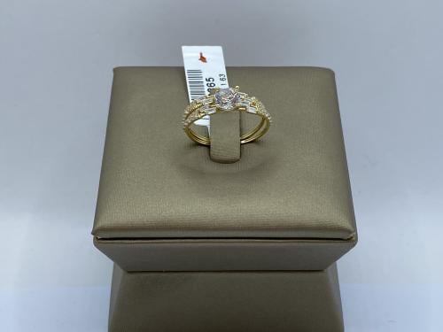 خاتم توينز ذهب عيار 18 وزن 1.63