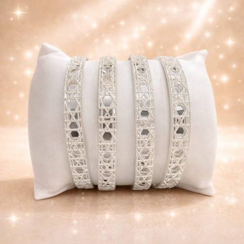 Silver bracelet 925 purity (Diur style) for women...