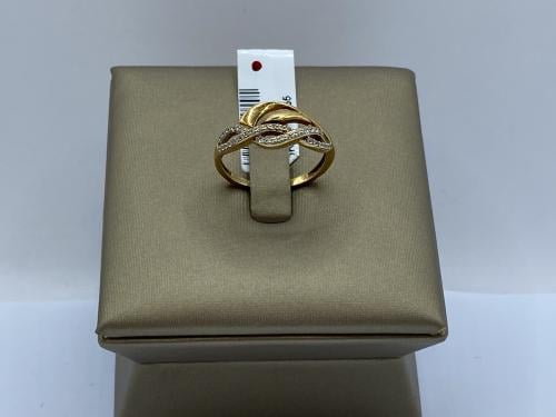 خاتم ذهب عيار 18 وزن 2.55