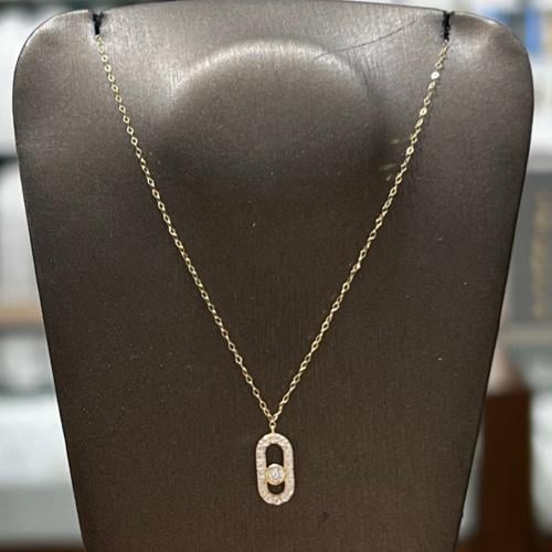 عقد مسيكا ذهب