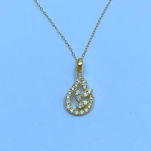 عقد ذهب عيار 18 وزن 0.71