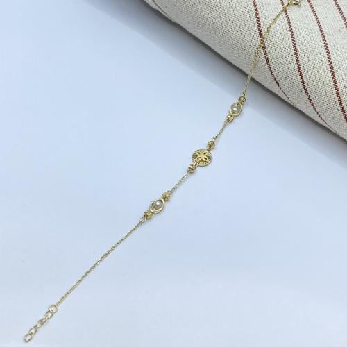 سوارة ذهب عيار 18 وزن 2.38