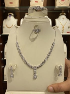 طقم فضة عيار 925