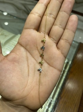 سوارة ذهب عيار 18 وزن 2.42