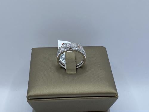 خاتم توينز ذهب عيار 18 وزن 2.99