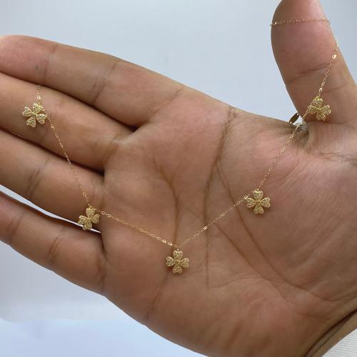 عقد ذهب عيار 18 وزن 1.72