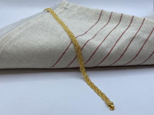 سوارة ذهب عيار 21 وزن6.36