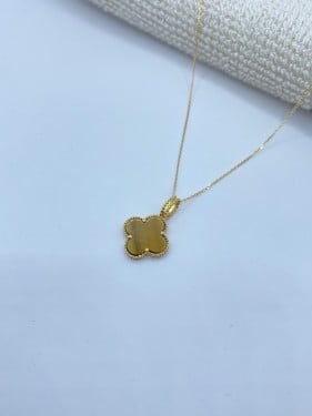 عقد ذهب عيار 18 وزن 2.46