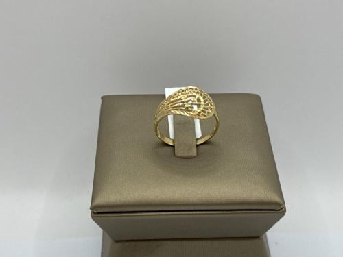 خاتم ذهب عيار ١٨ وزن 2.58