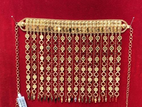 مزنط ذهب عيار 21 وزن 28.66