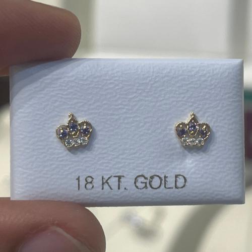 حلق اطفال طبي ذهب عيار 18 وزن 0.10