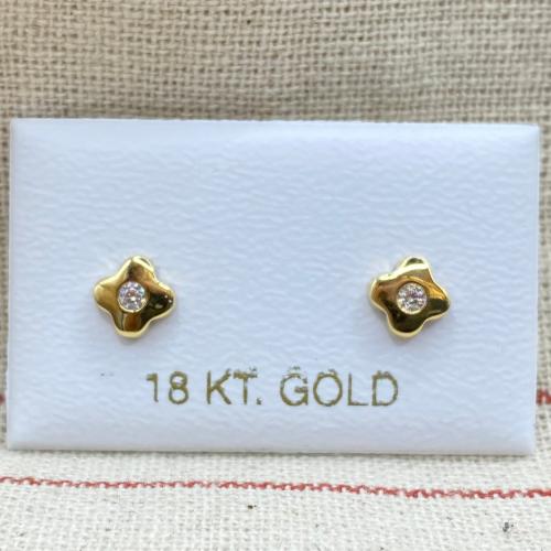 حلق اطفال طبي ذهب عيار 18 وزن 0.1