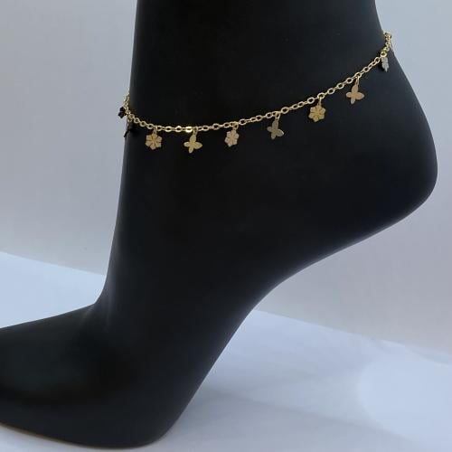 خلخال ذهب عيار 18 وزن 3.00