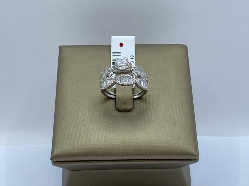 خاتم توينز ذهب عيار 18 وزن 3.18