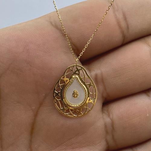 عقد ذهب عيار 18 وزن 1.66