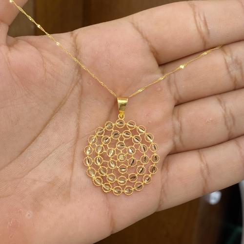 عقد ذهب عيار 21 وزن 4.46