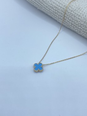 عقد ذهب عيار 18 وزن 2.61