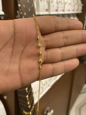 سوارة ذهب عيار 21 وزن 1.92