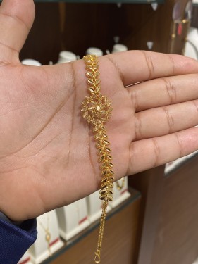 سوارة ذهب عيار 21 وزن 8.62