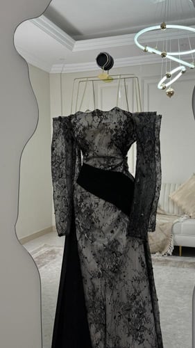 خرز وذيل شيفون