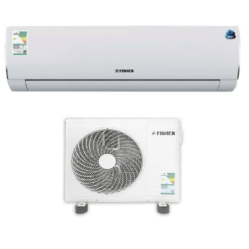 مكيف فيشر سبليت 12600 وحدة بارد واي فاي
