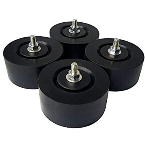 قواعد مطاط دائري مكيف وحدة خارجية - عدد 4 قطع