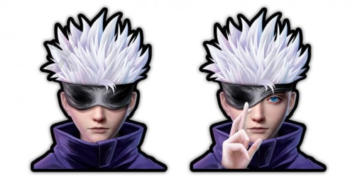 ستيكر ساتورو غوجو 3D