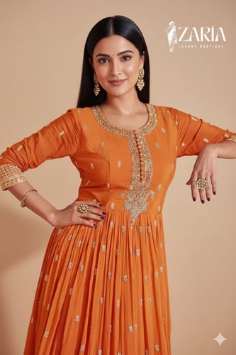 ️ فستان هندي بهجة