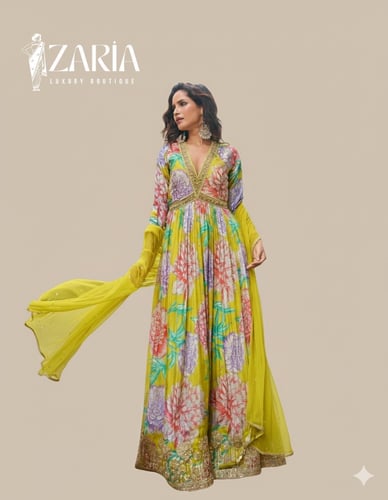 فستان هندي هيفاء