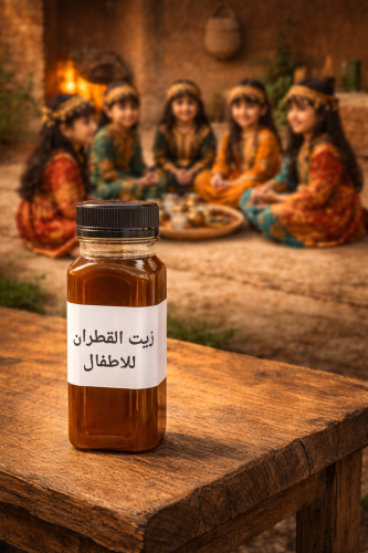 زيت القطران واعشاب تناسب الاطفال امن جداًيقوي الشع...