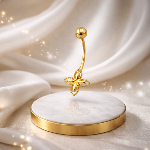 بيرسينق ذهب عيار 18 روبيرتو كوين