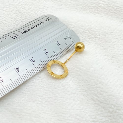 بيرسينق ذهب عيار 18 كارتير لوڤ