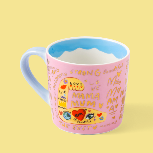 A gift cup for the mother (strong mama)