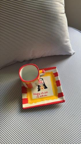 Cup and plate set, special edition