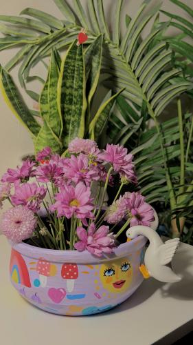 Large size plant pottery