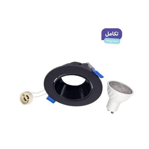 مجموعة إضاءة سبوت لايت ضد التوهج دائري ألومنيوم