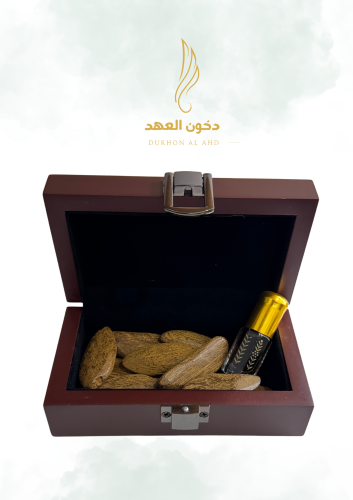 بكج إهداء ربع تولة دهن عود كمبودي ملكي +عود مروكي...