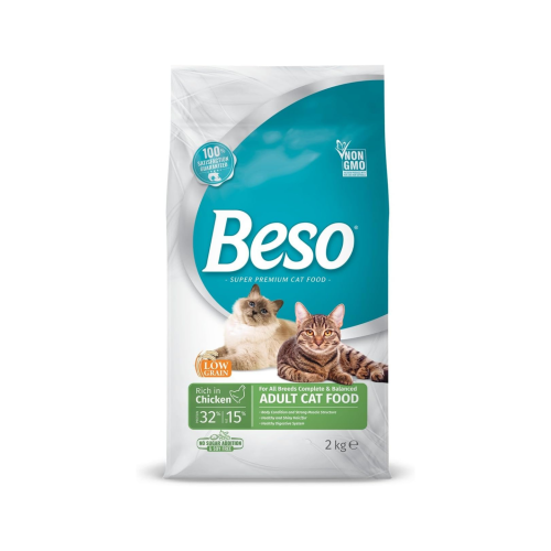 Beso Adult Cat Dry Food with Rich in Chicken