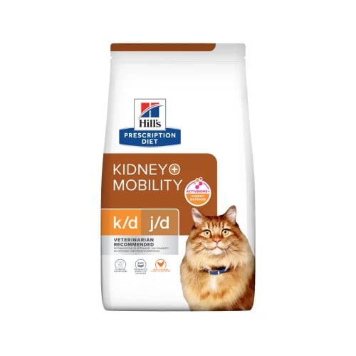 Hill's Prescription Diet k/d + Mobility Cat Dry Fo...