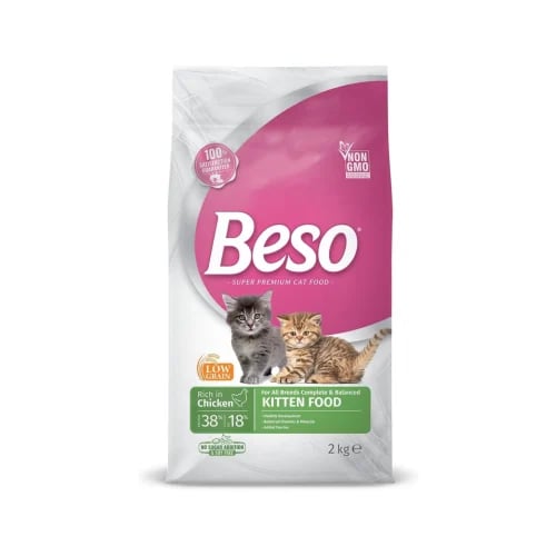 Beso Kitten Dry Food with Rich in Chicken