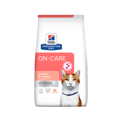 Hill's Prescription Diet On-Care Cat Dry Food with...