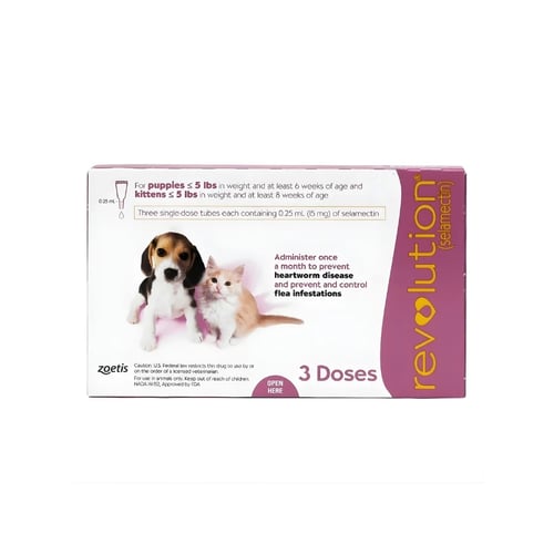 Zoetis Revolution for Puppies & Kittens 0.25 ml