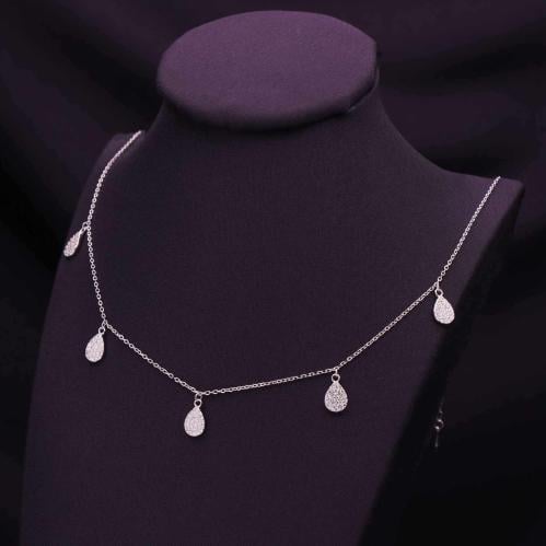 عقد فضة عيار 925